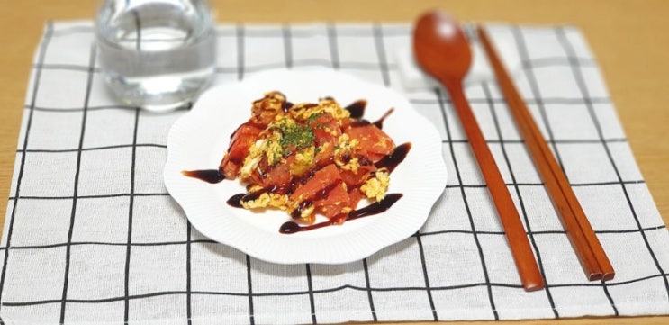  토달볶 ) 토마토 달걀 볶음 만들기 간단한 아침 으로 제격!