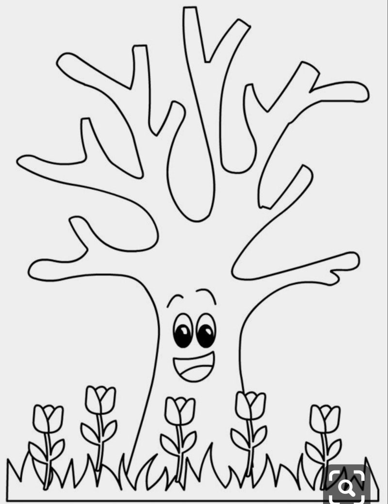 아동미술,유아미술활동 봄나무,여름나무,가을나무,겨울나무, 나무컷도안, 나무색칠공부 입니다 : 네이버 블로그
