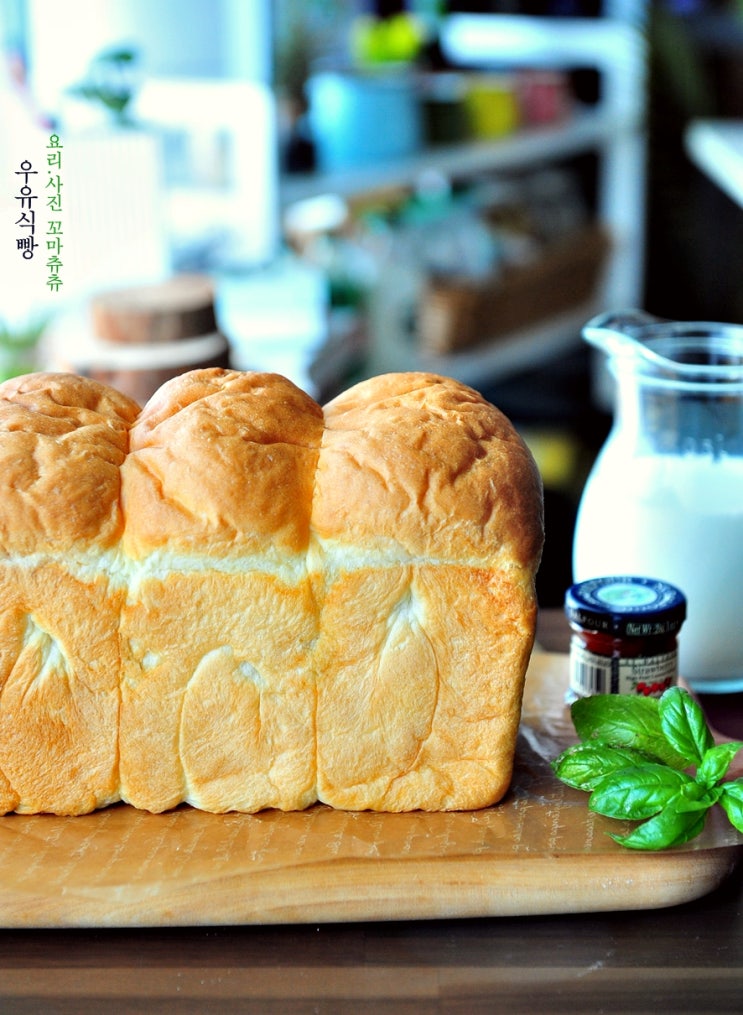 버터 풍미 작렬 쫄깃한 우유식빵 만들기