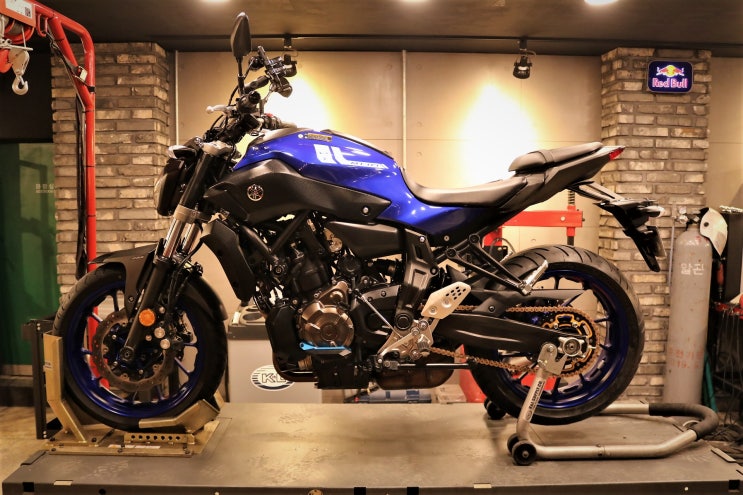  2017년식 야마하 MT-07 작업완료!