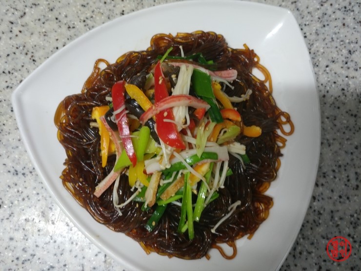  백종원 잡채 황금레시피보다 더 맛있는 초간단 잡채 만드는법!!