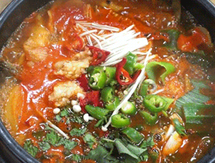  다래원 - 연산동밥집에서 뜨끈~하고 칼칼~한 잡어수제비매운탕 먹고 왔어요!