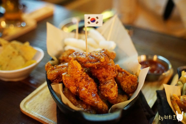  구리역 치맥 맥쓰세계치킨에서 수제맥주와 치킨