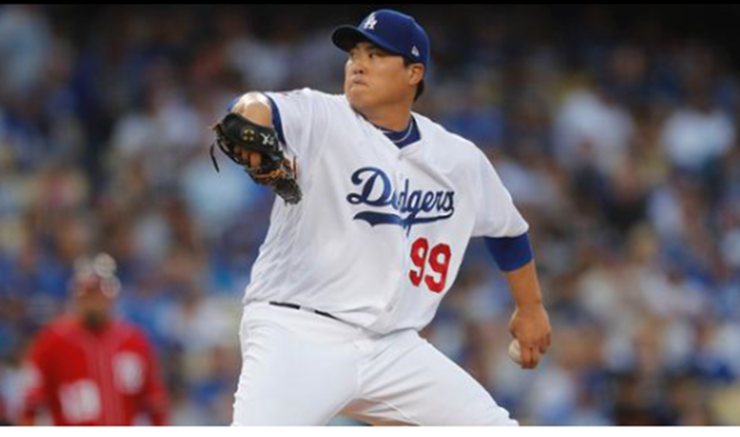 류현진, MLB 포스트시즌 애틀랜타 1차전 선발 등판 이모저모