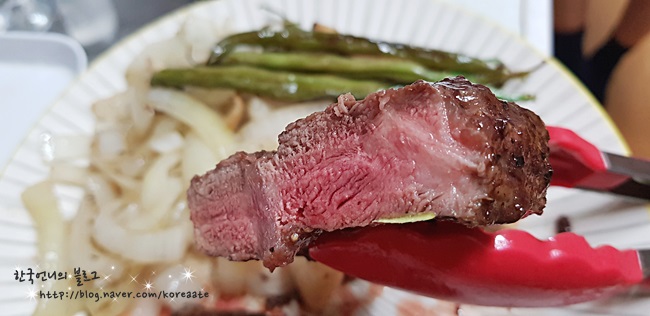  【나도한다】 집에서 스테이크 맛있게 굽기 - 에어프라이어 (푸드장 부채살)