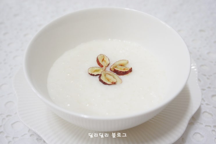  집밥백선생 백종원 타락죽:궁중 상류층이 즐기던 죽 아침식사, 환자식, 이유식 만드는방법