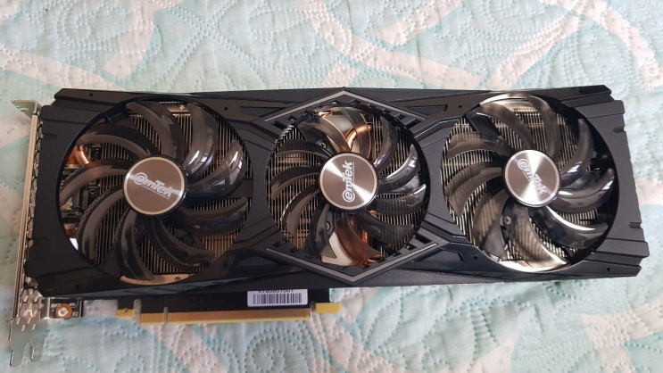  이엠텍 RTX 2080 Black Edition 구입 및 장착
