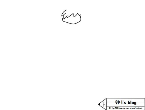 손그림 그리기]개구리 중사 케로로 '히나타 나츠미(강한별)' 그리기 : 네이버 블로그