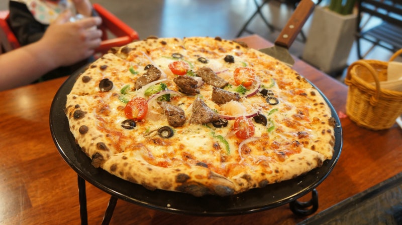 부산 기장정관 맛집 오븐에 구워내는 가마피자 정관피자 맛집 [브뤼트피자 정관점]