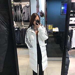 아디다스 롱패딩 2018신상 블랙 화이트 비교!