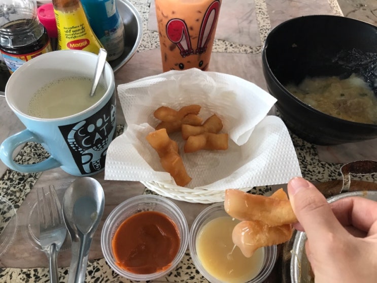  파타야 로컬맛집 현지스타일 아침식사 죽집
