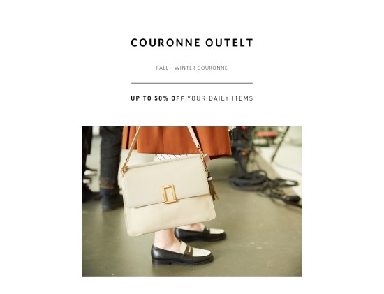  쿠론 COURONE 온라인 패밀리세일 Up to 50% 