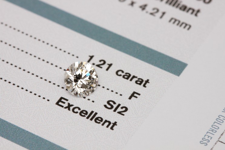 일원동다이아몬드 # GIA감정서 분실한, 반지셋팅이 약한 다이아1캐럿 매입하기