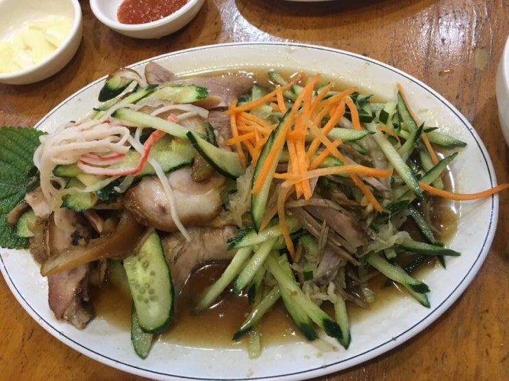 부산 남포동 맛집, 3대천왕 냉채족발, 부산족발
