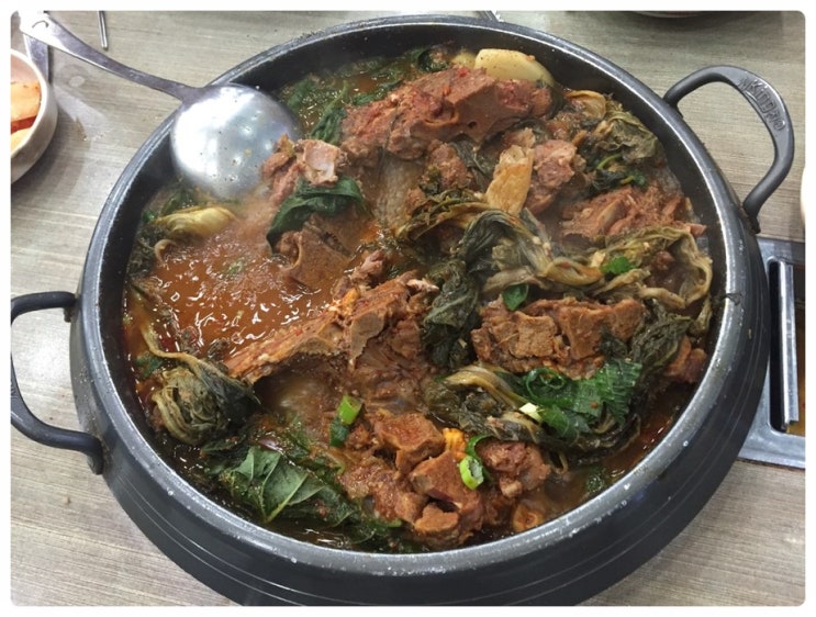  인천 부평 뼈해장국 이대조 감자탕 너무 맛있다!