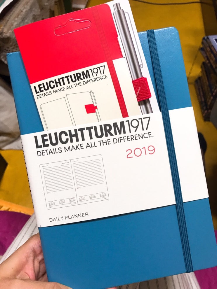  로이텀 다이어리 leuchtturm1917 2019 데일리 하드커버 미디엄 구매기