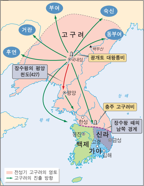  5.삼국의 성립과 발전2(고구려)