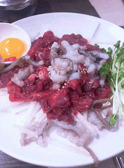  [광장시장맛집] 우가육회 탕탕이 육회비빔밥 육회 인정!