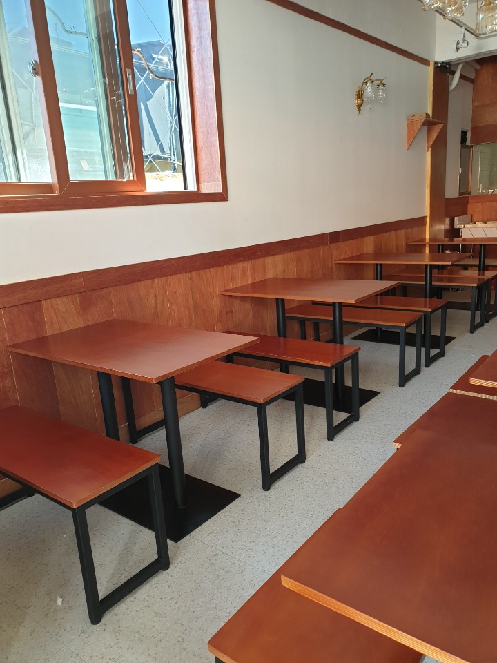  (일식집)철제테이블 맞춤제작 [전주원목가구공방]