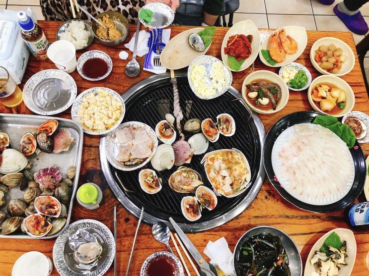  [대천여행 1.] 대천해수욕장 조개구이 맛집 '진주빛조개구이' 는 맛에 반하고 양에 놀라고!!