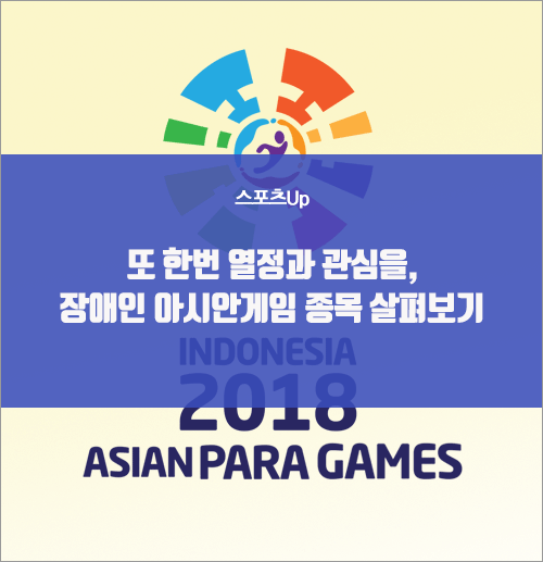 또 한번 열정과 관심을, 장애인 아시안게임 종목 살펴보기