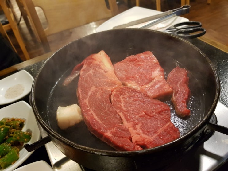  또 먹고 싶어서 찾아온 송도 우판등심 !