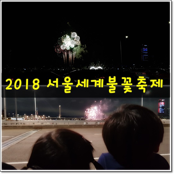 2018 서울 불꽃축제 명당 자리 찾아 삼만리...