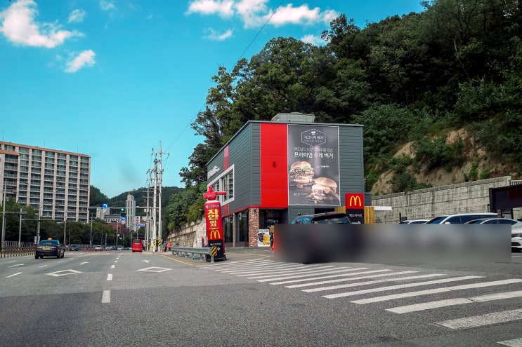  구미 옥계맛집 맥도날드 옥계DT점 햄버거 맥드라이브 이용 방법