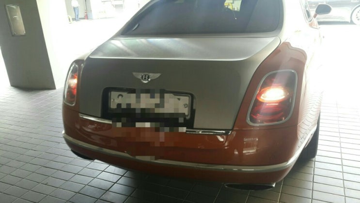  서울시 강남구 역삼동 브레이브엔터테인먼트 출장방문! 벤틀리 뮬산 차량에 설치한 아이나비 QXD1500 2채널 블랙박스!