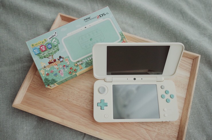  닌텐도 2ds xl 동물의숲 에디션