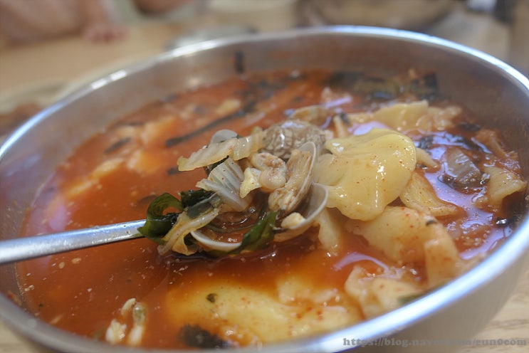  팔공산 수제비 맛집 팔공산얼큰이