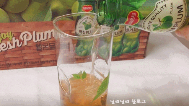  「델몬트 매실 PLUM주스」 가볍게 우수하고 고급진 맛을 마시다!