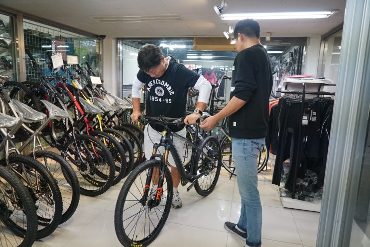 명품 독일 휠러 MTB자전거 가수 김세환님과 함께합니다!!