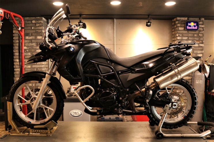  2008년식 BMW F650GS 작업완료!