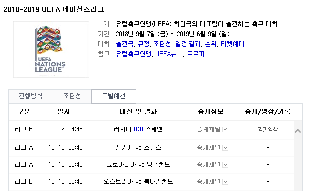 2018.10.12 U네이션스리그 (벨기에 vs 스위스 크로아티아 vs 잉글랜드 오스트리아 vs 북아일랜드 에스토니아 vs 핀란드) 2018.10.12 U네이션스리그 (벨기에 vs 스위스 크로아티아 vs 잉글랜드 오스트리아 vs 북아일랜드 에스토니아 vs 핀란드)