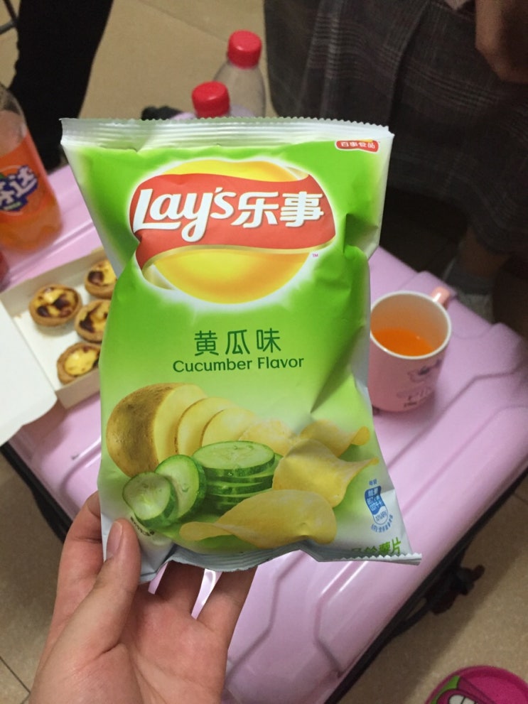 [D+46 동북사범대 일상] 한식당 라볶이, 매점 아이스크림 먹기, 옥수수 먹기, 오이맛 과자