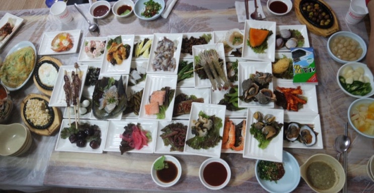  인천 연안부두횟집 인천항구횟집 60가지 스끼다시 대박