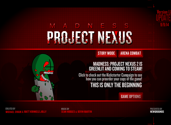 액션 플래시 격투게임 - Madness: Project Nexus