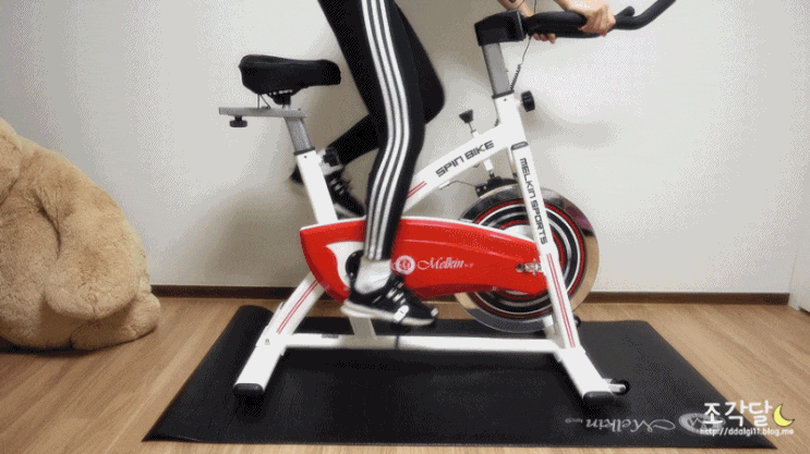 실내 사이클 스피닝자전거로 비오는 날에도 스피닝 with 멜킨스포츠