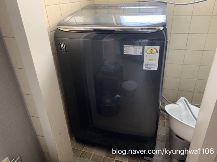  [세탁기 추천] 삼성 통돌이 세탁기 17kg- WA17M7850TV