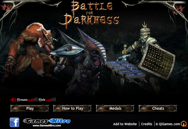 전쟁 오펜스 게임 - battle for darkness