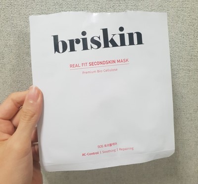  [추천!]브리스킨 리얼핏 세컨드스킨 마스크 (SOS트러블케어) 술취해서 사서 쓴 후기