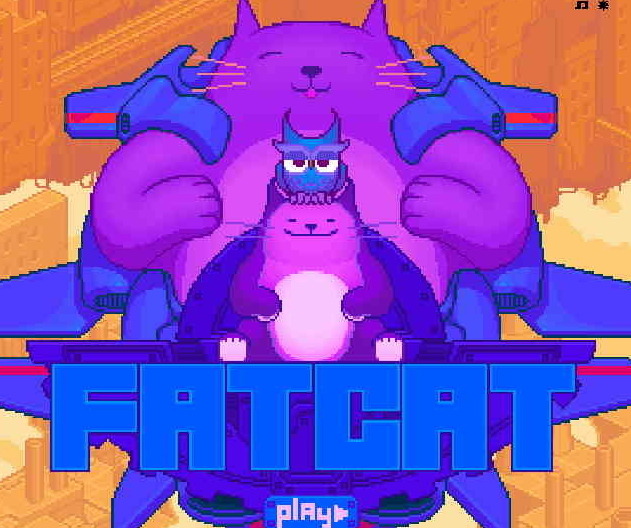 귀여운 2인용 슈팅게임 - Fat Cat