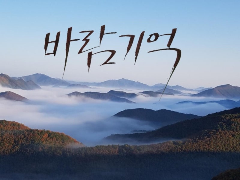 좋은 글-나얼의 "바람기억"가사 캘리그래피