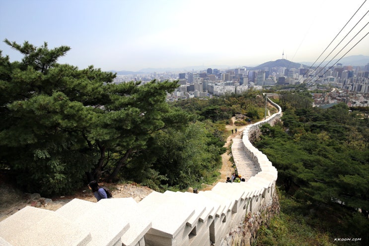 인왕산 등산(독립문역~자하문 코스), 부암동까지 걷기