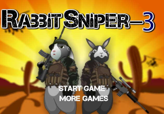 무료 총게임 - Rabbit Sniper 3