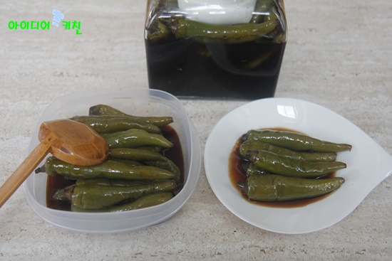  고추장아찌 만드는법 끓이지 않고 골마지 안생기게