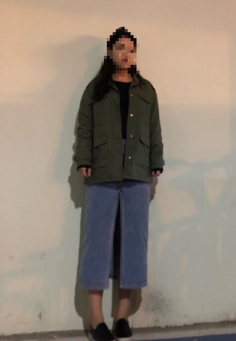  가을 데일리룩 코디 미쏘야상