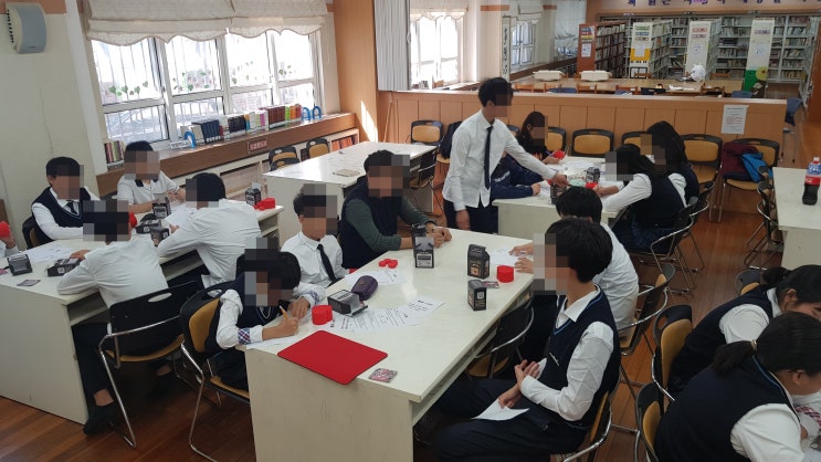  대구마술강의 ~!! 입석중학교 인문학교실 시와 마술 강의