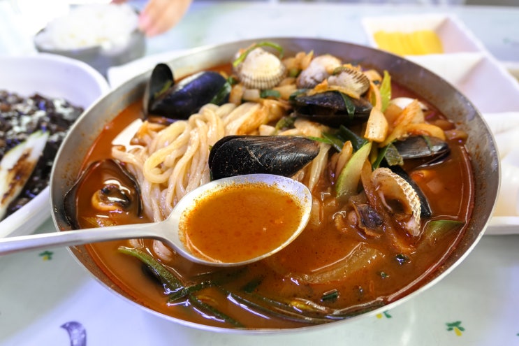  충북 보은 맛집 꼬막이 들어간 짬뽕 일미식당
